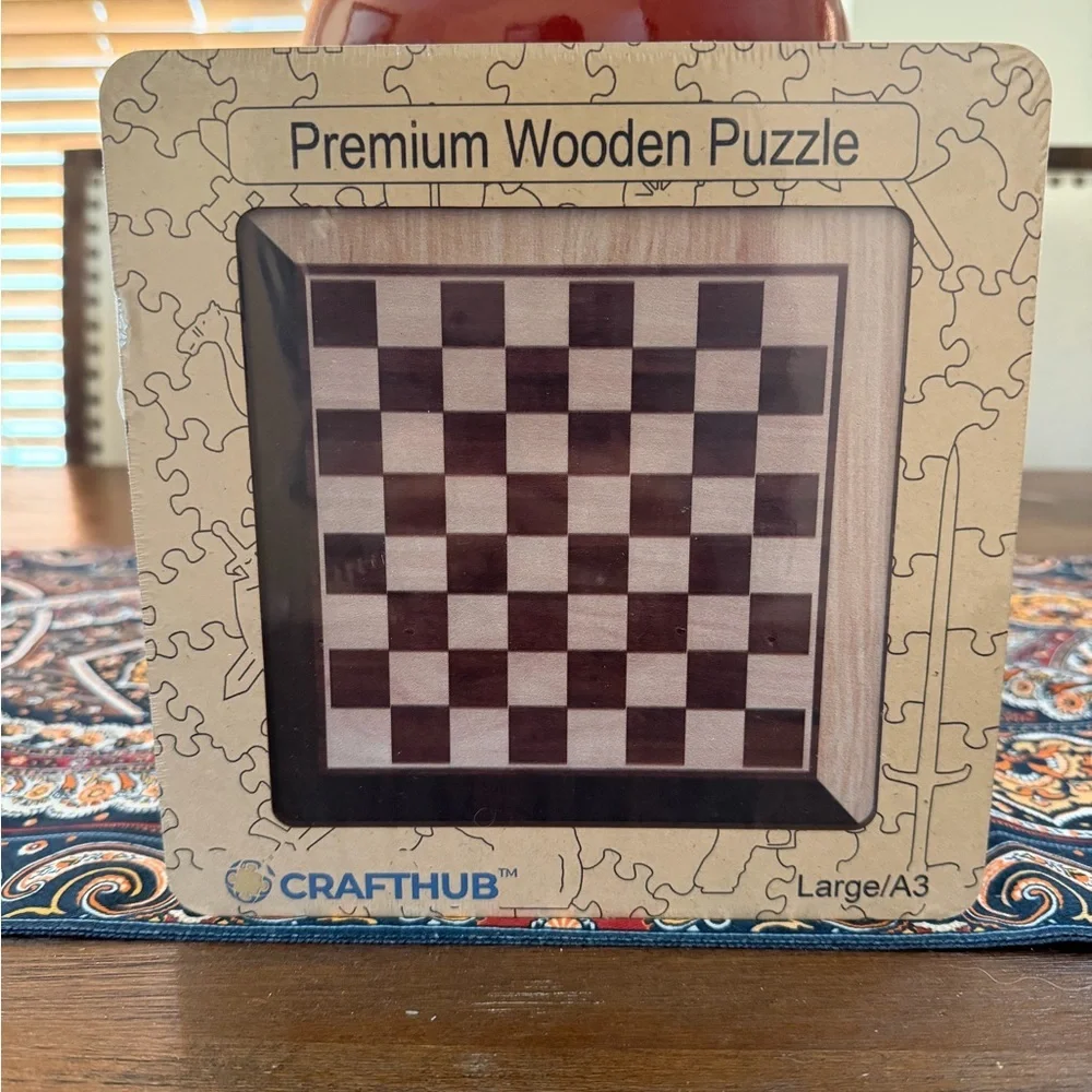 Premium Wooden Puzzle Game By Crafthub New - Picture 5 of 5
